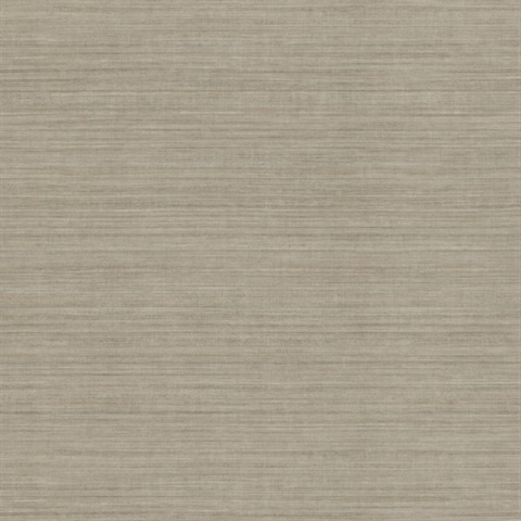 Brown Tasar Silk Metallic Textured Blend Wallpaper