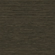 Brown Textured Grasscloth Wallpaper