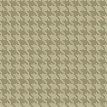 Brown Textured Small Houndstooth Wallpaper