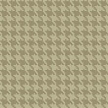 Brown Textured Small Houndstooth Wallpaper