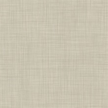 Brown Traverse Crosshatch Linen Wallpaper