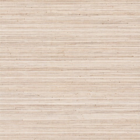 Marled Abaca White Wallpaper