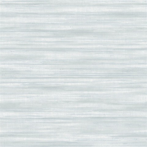 Brushed Linen Light Blue Faux Canvas Wallpaper