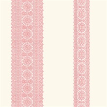 Brynn Pink Paisley Stripe