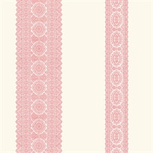 Brynn Pink Paisley Stripe