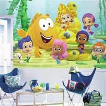 Bubble Guppies XL Wallpaper Mural 10.5' x 6'