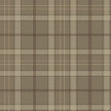 Bucklane Cafe Au Lait Plaid Wallpaper