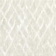 Bunter Bone Distressed Geometric Wallpaper