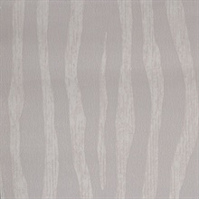 Burchell Bone Zebra Vertical Stipe Grit Wallpaper