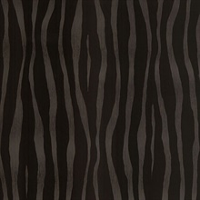 Burchell Chocolate Zebra Velvet Textured Wallpaper