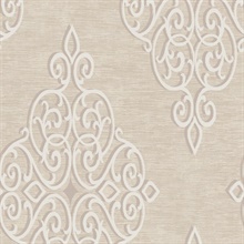 Burgundy Damask