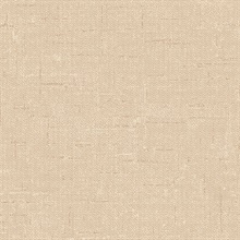 Burlap Natural Peel and Stick Wallpaper