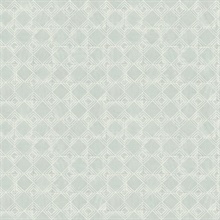 Button Block Aqua Geometric Wallpaper