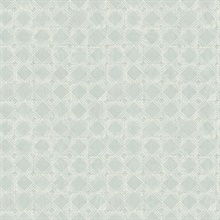 Button Block Aqua Geometric Wallpaper