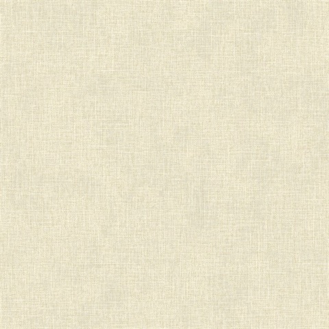 Buxton Cream Faux Weave Wallpaper