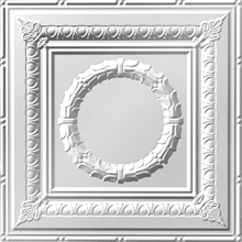 Caesar Ceiling Panels White & Paintable