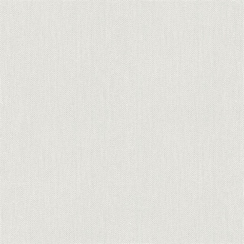 Cahaya White Woven Textured Wallpaper