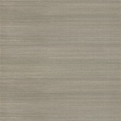 Caihon Silver Sisal Grasscloth Wallpaper