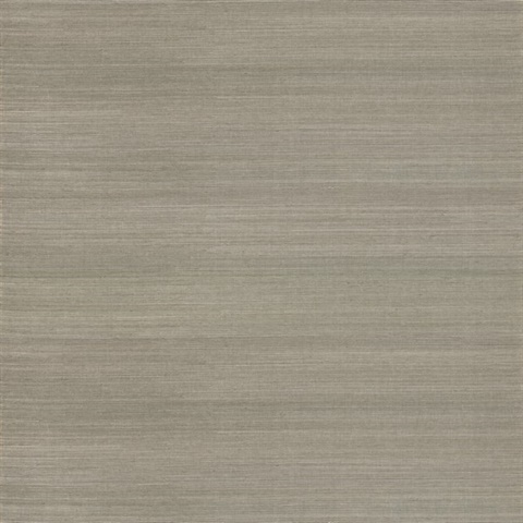 Caihon Silver Sisal Grasscloth Wallpaper