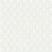 Calabash Light Grey Rope Basketweave Wallpaper