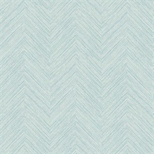 Caladesi Teal Faux Textured Linen Wallpaper