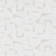 Calder Dove Abstract 54" Commercial Grade Wallpaper