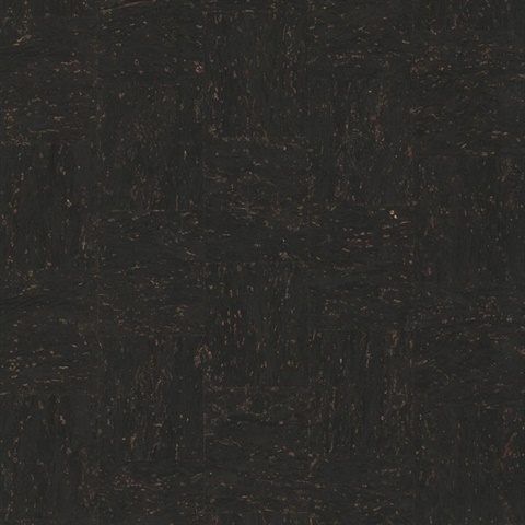 Caldera Cork Black Wallpaper