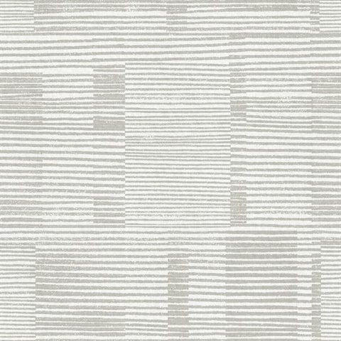 Callaway Grey Distressed Bespoke Stripes Wallpaper