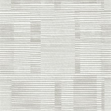 Callaway Grey Distressed Bespoke Stripes Wallpaper