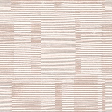 Callaway Pink Distressed Bespoke Stripes Wallpaper