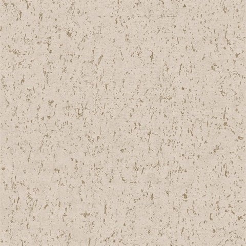Callie Bone Textured Foil ConcreteWallpaper