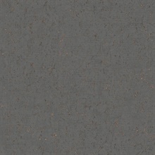 Callie Charcoal Textured Foil ConcreteWallpaper