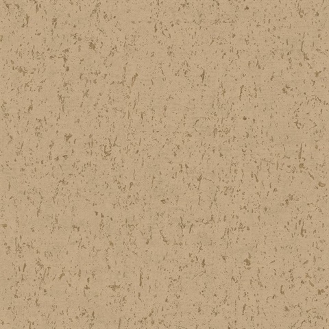 Callie Light Brown Textured Foil ConcreteWallpaper