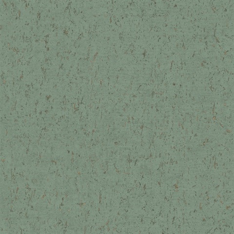 Callie Mint Textured Foil ConcreteWallpaper