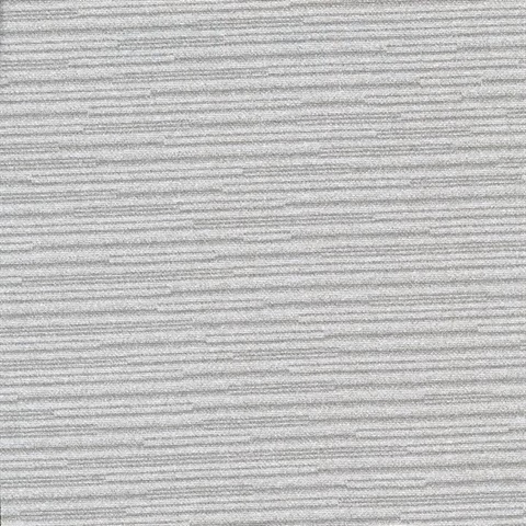 Calloway Grey Horizontal Stripes Commercial Wallpaper
