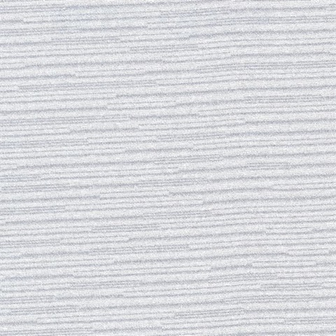 Calloway Silver Horizontal Stripes Commercial Wallpaper