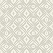 Camp Blanket Grey Southwest Wool Wallpaper
