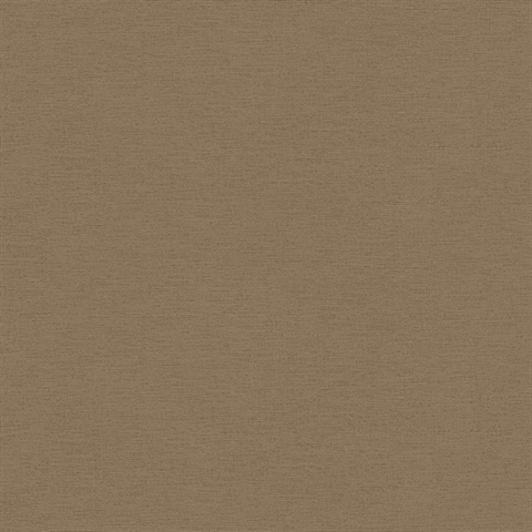 Canseco Brown Faux Solid Textured Wallpaper