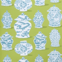 Canton Lime Turquoise