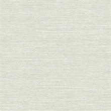 Cantor Light Green Faux Grasscloth Wallpaper