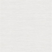 Cantor Light Grey Faux Grasscloth Wallpaper