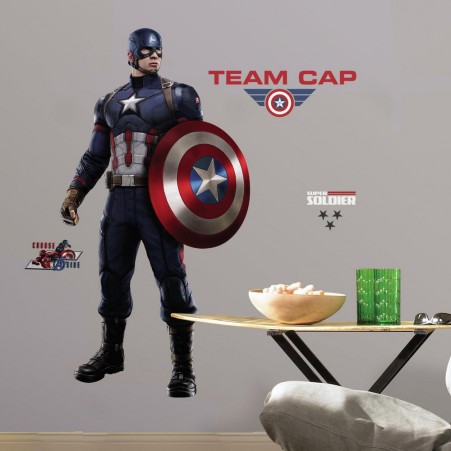 Captain America Civil War Giant Wall Decals