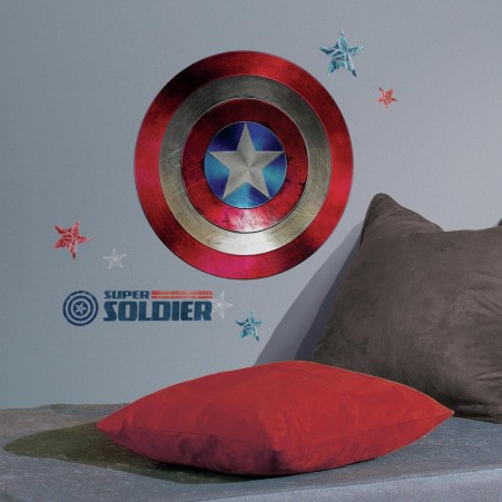 Captain America Shield Civil War Giant Wall Decals