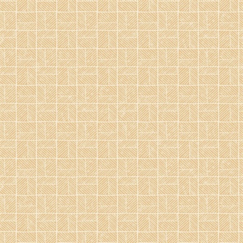 Carimbo Mosaic Beige Wallpaper