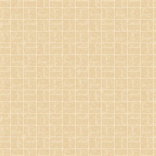 Carimbo Mosaic Beige Wallpaper