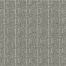 Carimbo Mosaic Grey Wallpaper