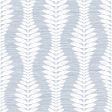 Carina Leaf Ogee Commercial Wallpaper