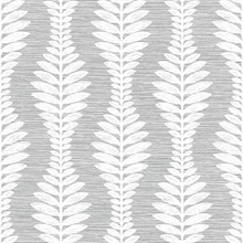 Carina Leaf Ogee Commercial Wallpaper