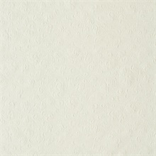 Carlotta Pearl Textured Scroll Wallpaper