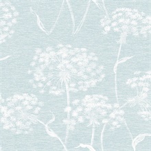 Carolyn Light Blue Dandelion